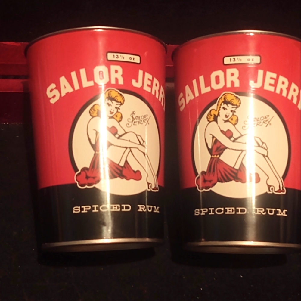 Sailor Jerry Spiced Rum cups